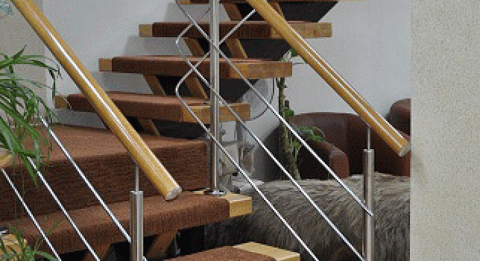 Ковровое покрытие с укладкой на лестницу
